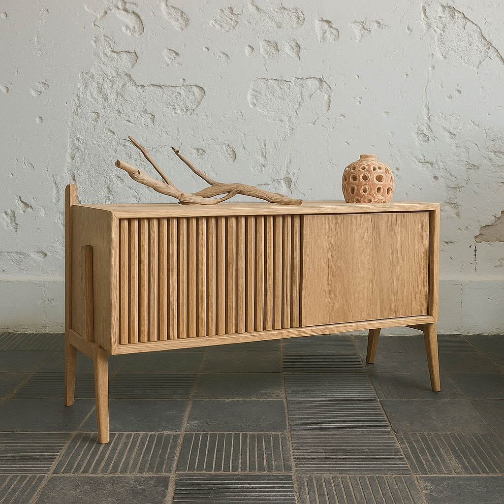 meuble TV en Bois massif