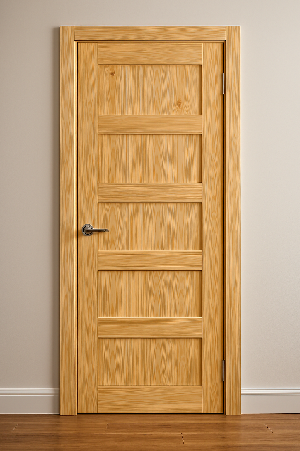 Porte en Bois Moderne Élégante