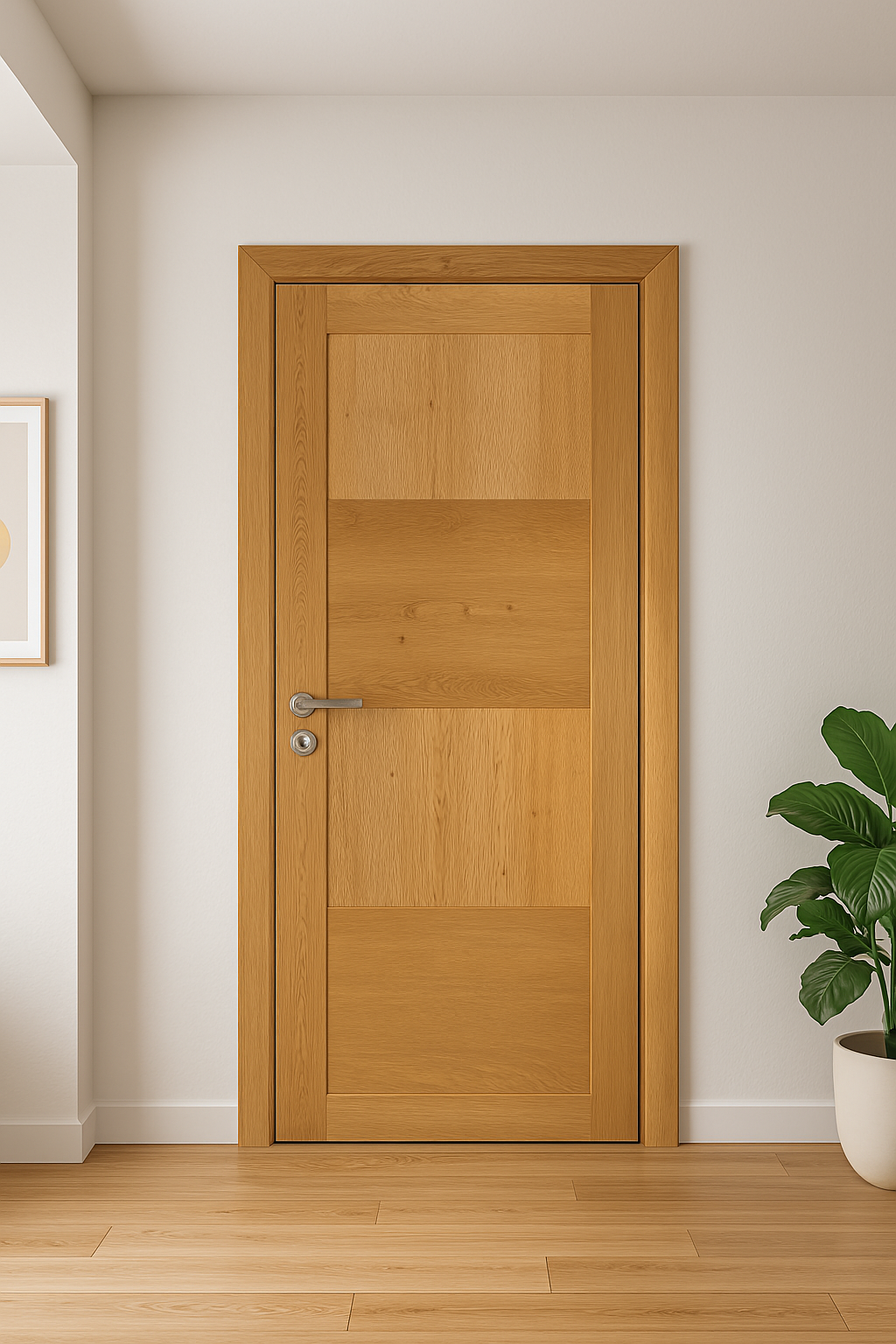 Porte en bois sur mesure