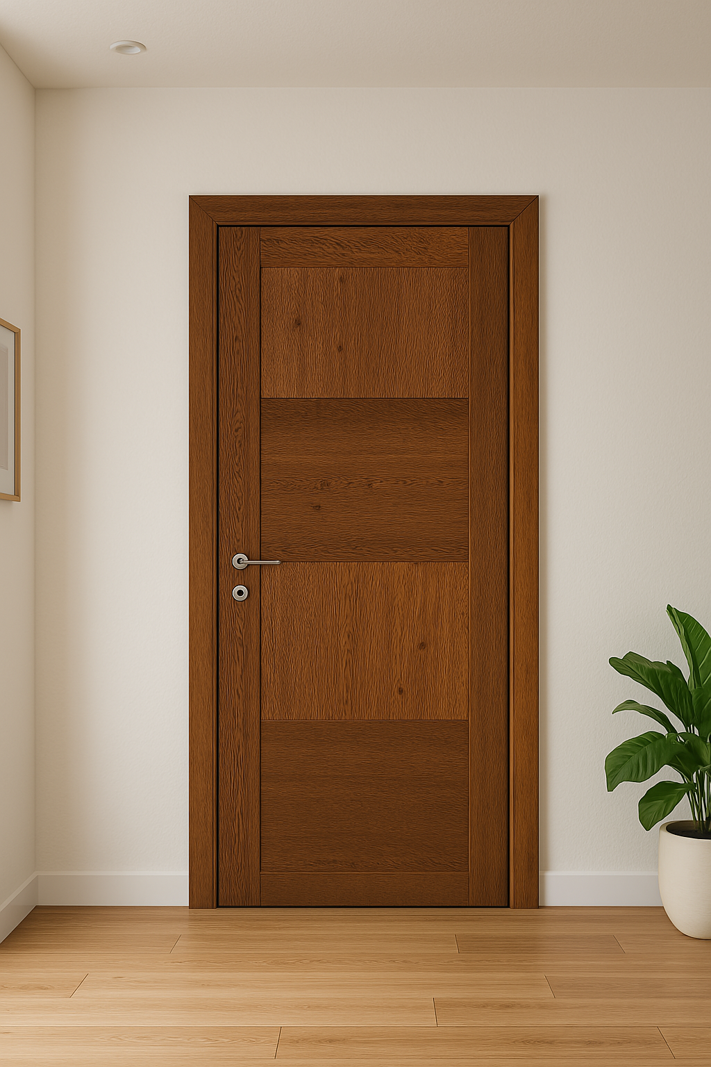 Porte en bois sur mesure
