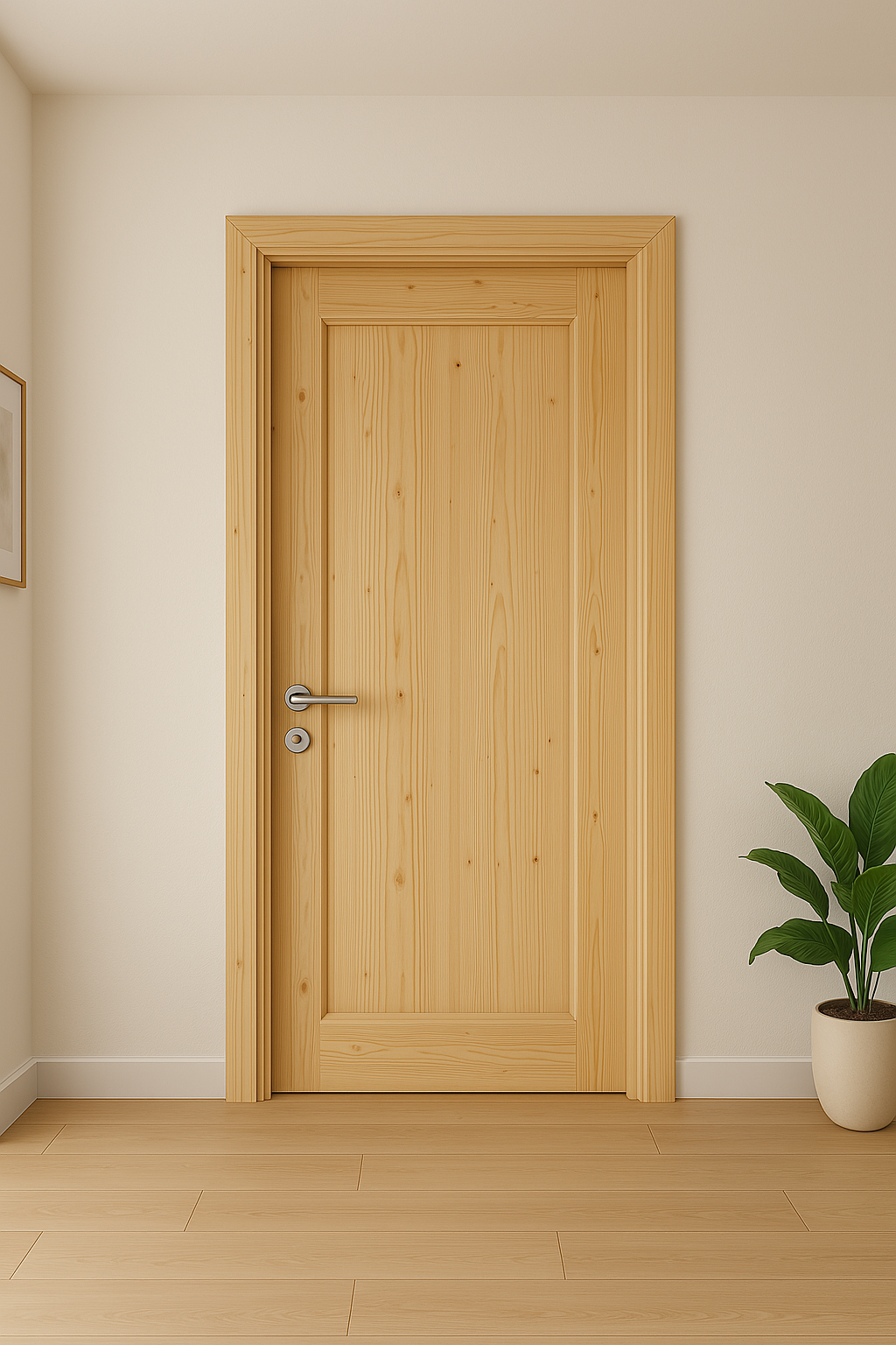 Porte en bois sur mesure