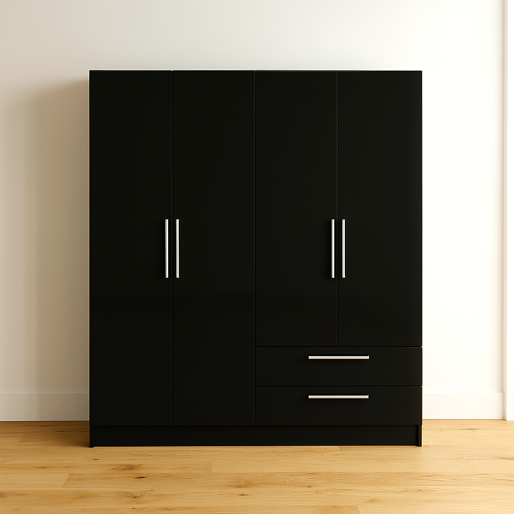 Armoire sur mesure élégante et fonctionnelle