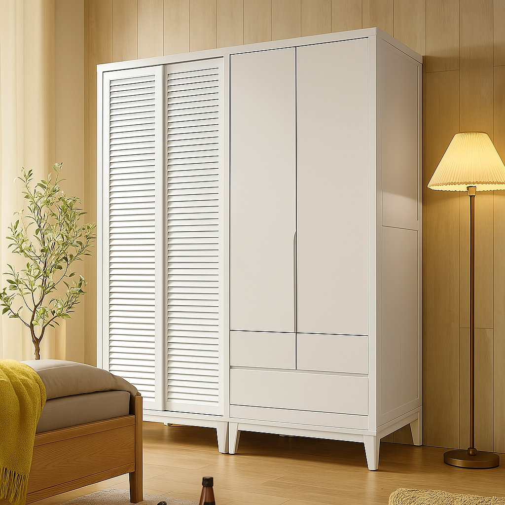 Armoire sur mesure en Bois massif