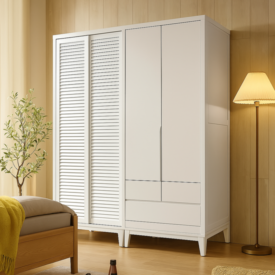 Armoire sur mesure en Bois massif