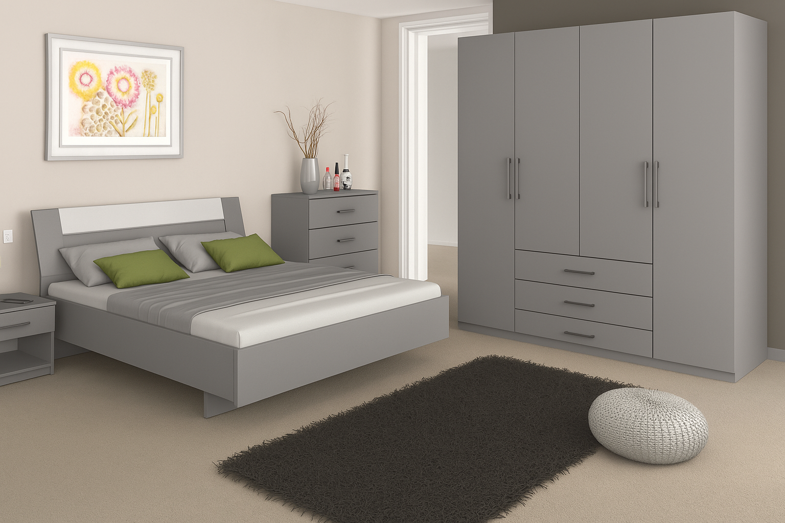 chambre à coucher personalisable ergo