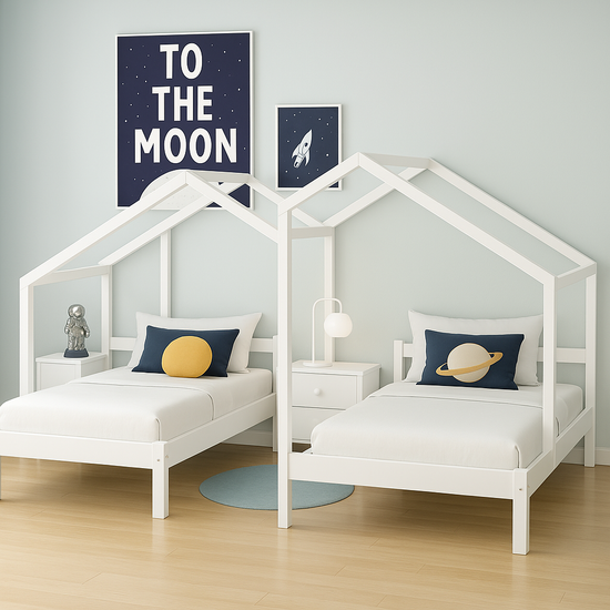Lit cabane double moderne