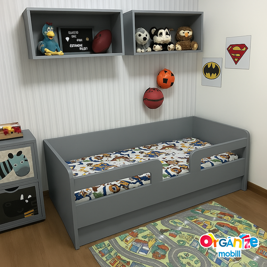Lit enfant avec 02 box muraux