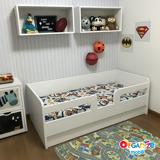 Lit enfant avec 02 box muraux