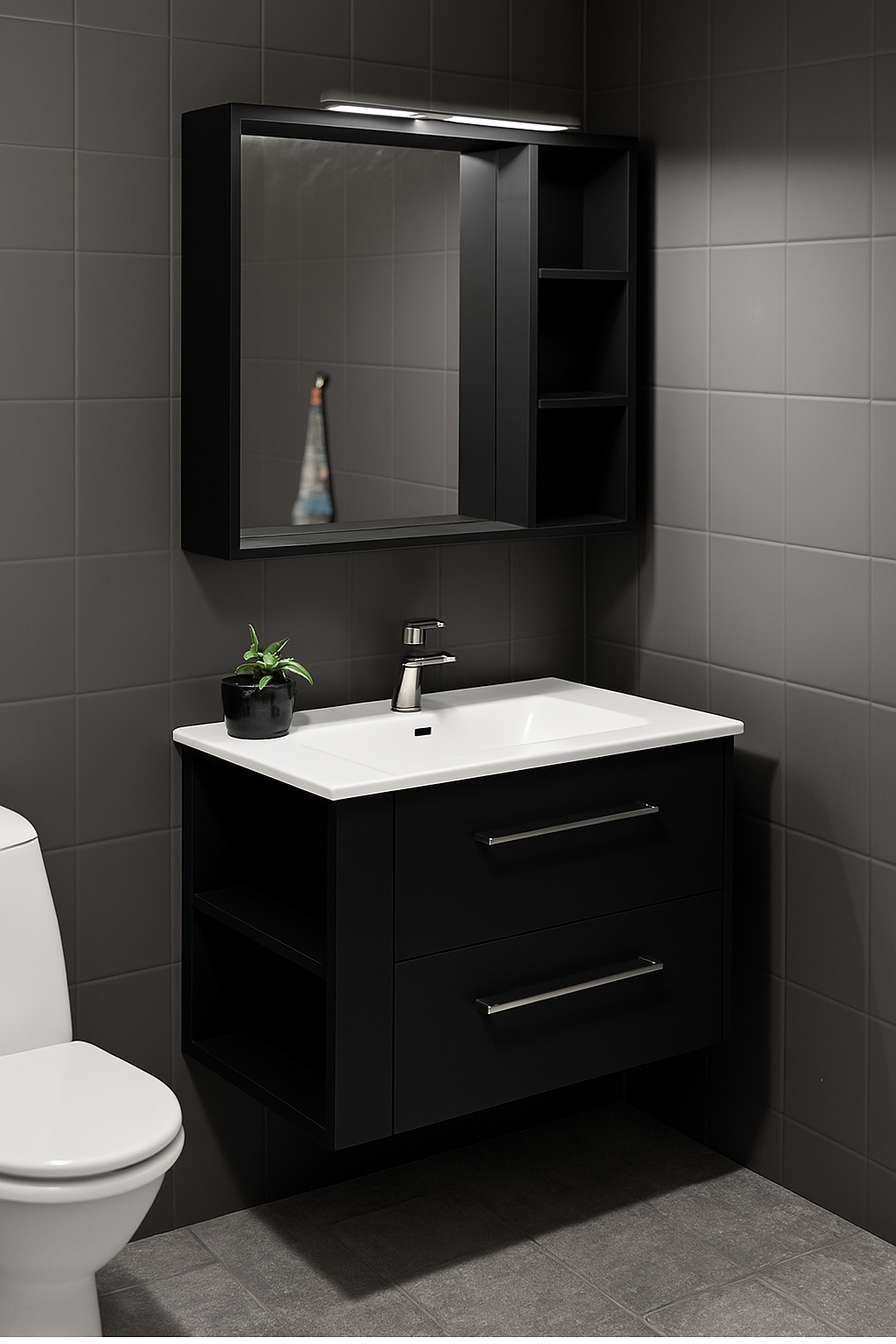 Ensemble Meuble Vasque Miroir