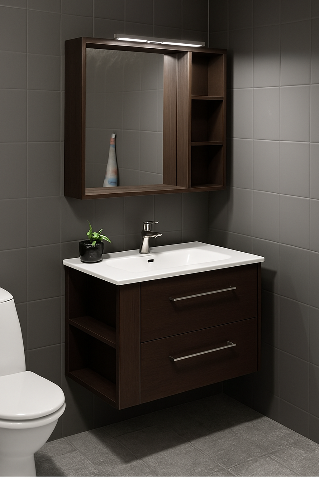 Ensemble Meuble Vasque Miroir