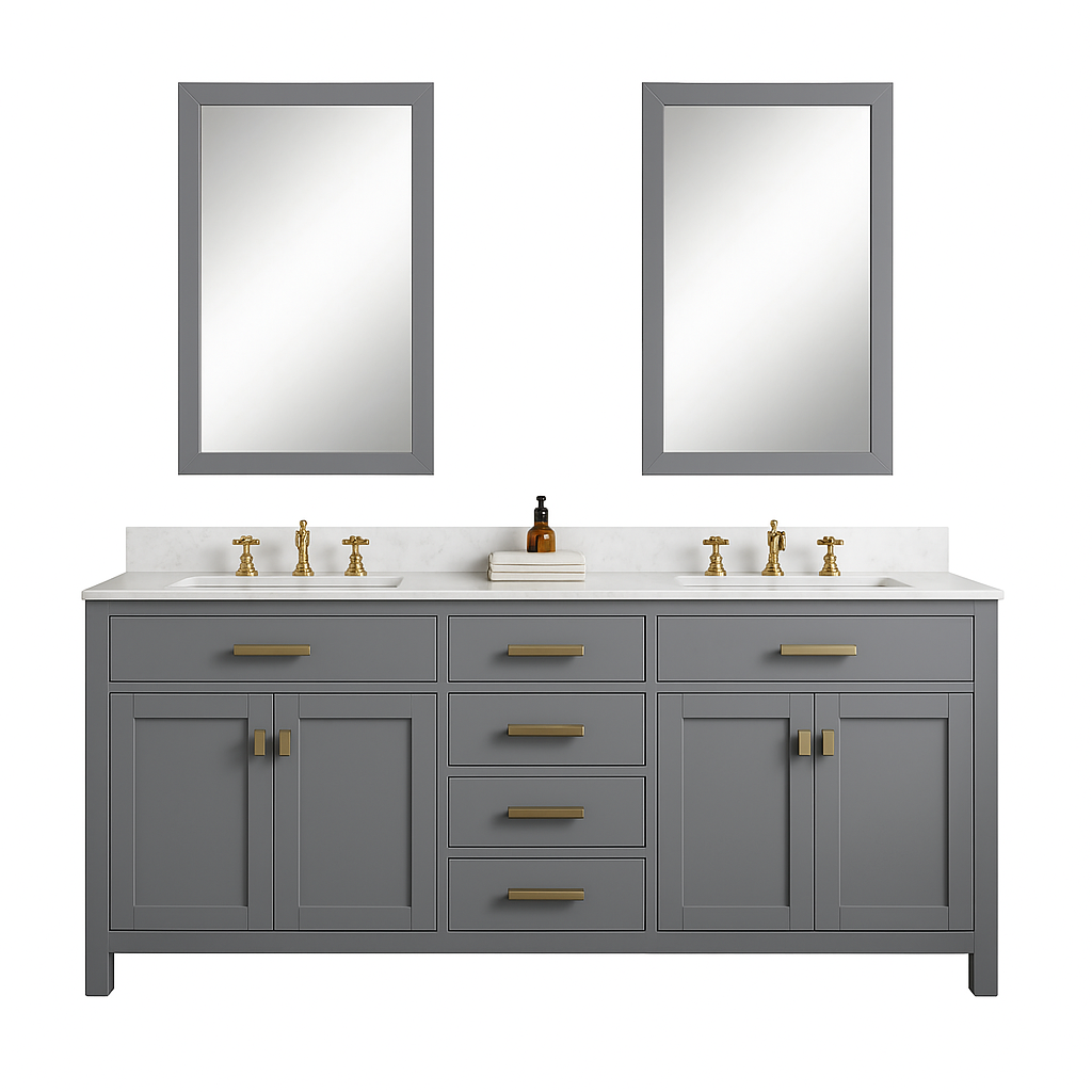 Meuble Double Vasque Élégant