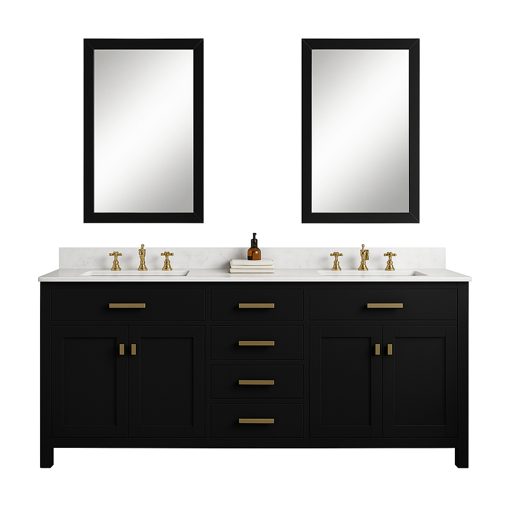 Meuble Double Vasque Élégant