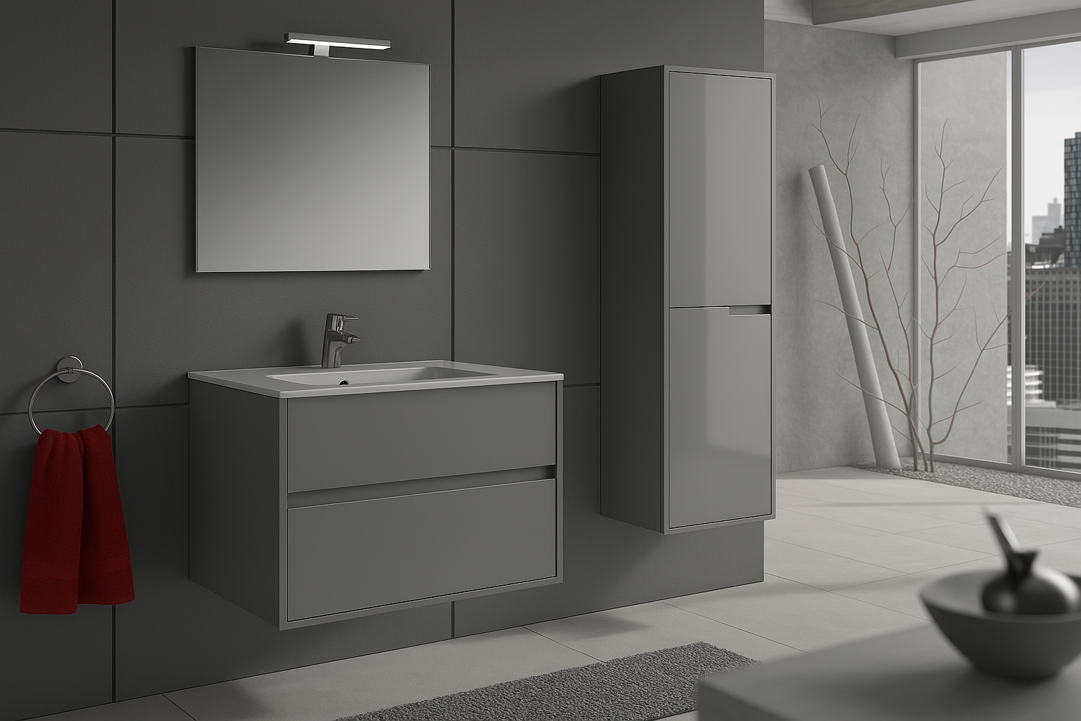 Ensemble Salle de Bain Moderne