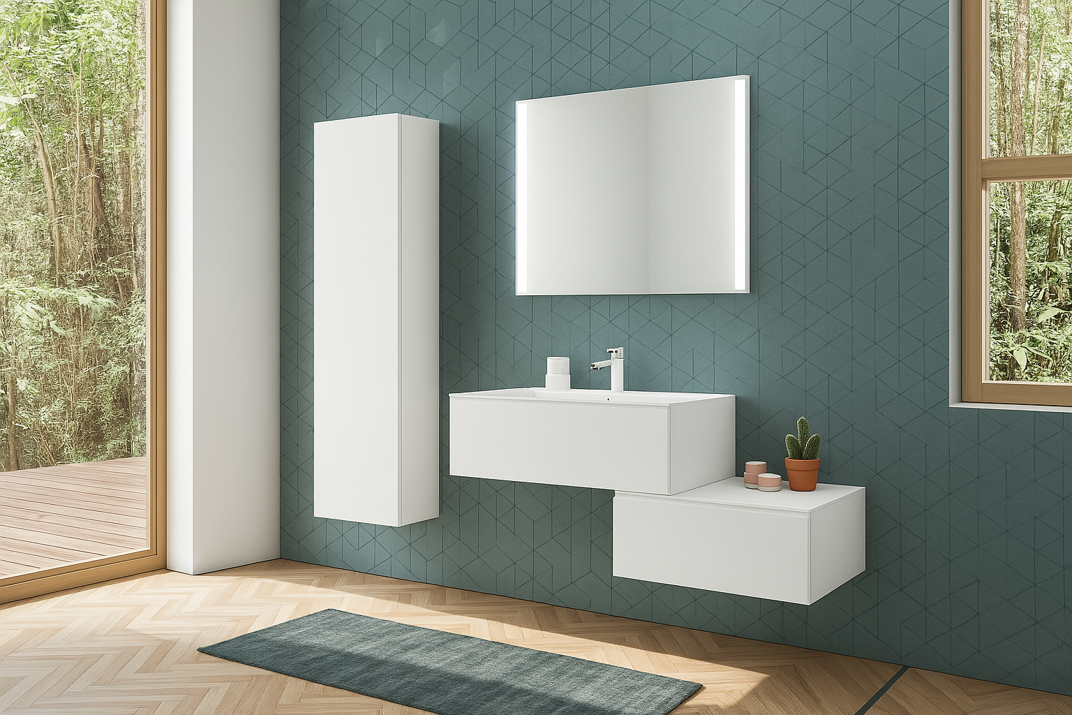 Ensemble Salle de Bain Moderne
