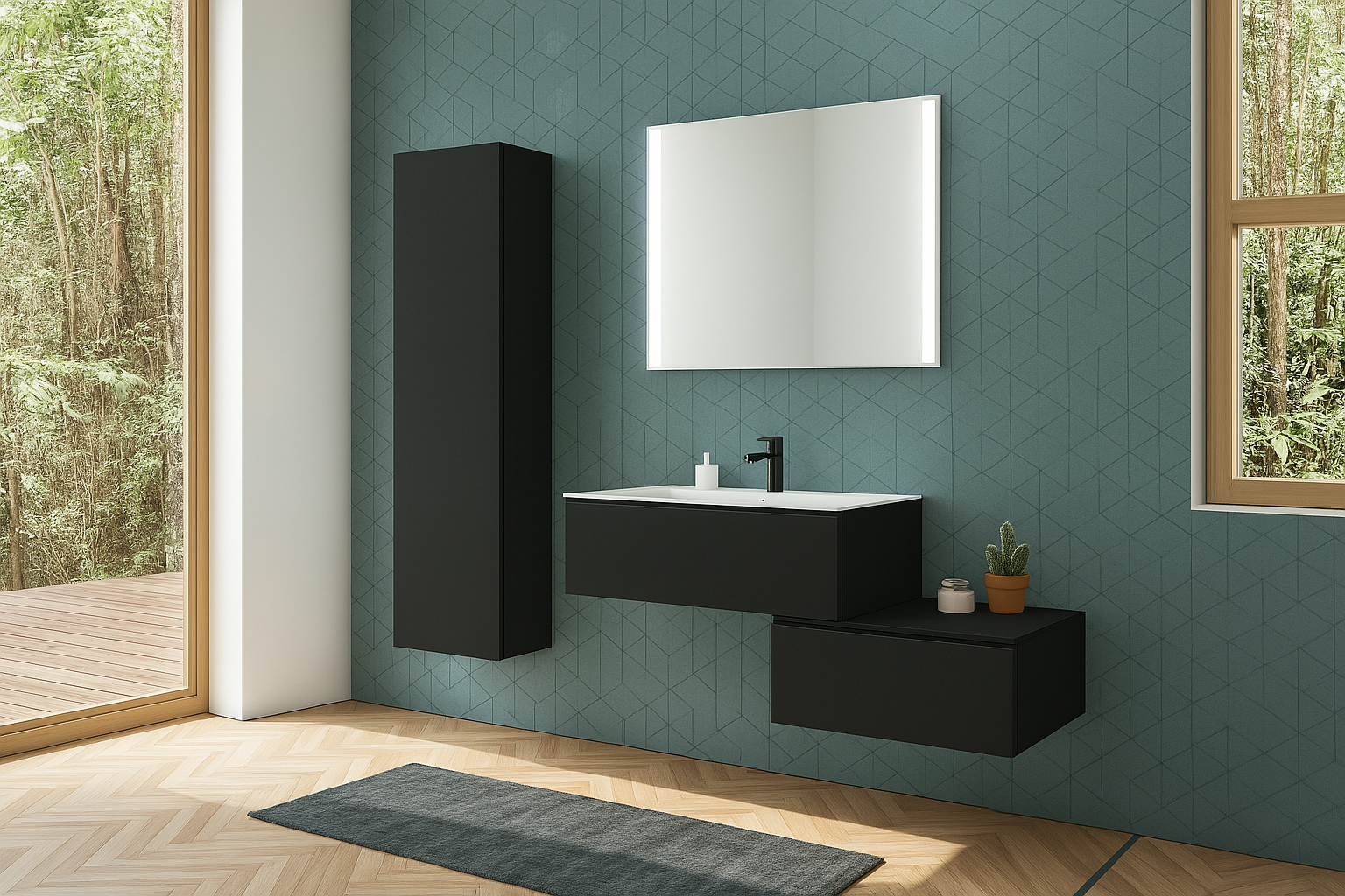 Ensemble Salle de Bain Moderne