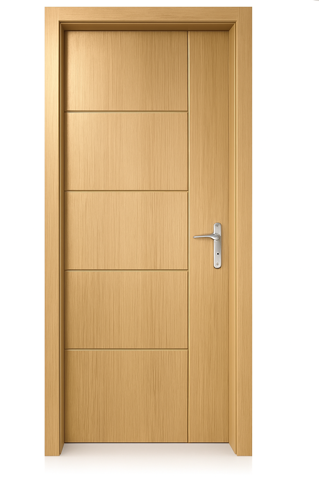Élégante Porte en Bois Moderne