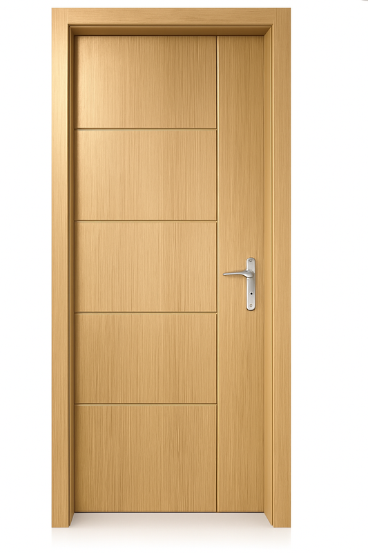 Élégante Porte en Bois Moderne