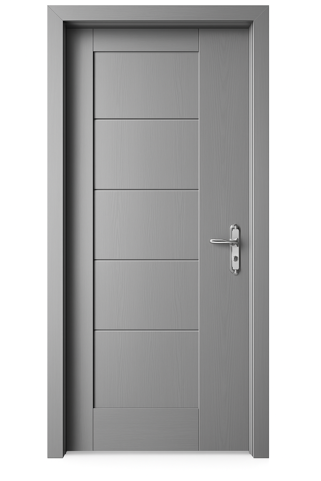 Élégante Porte en Bois Moderne