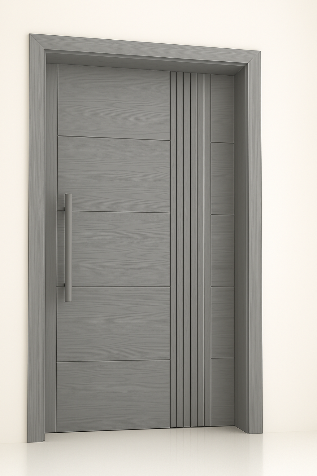 Élégante Porte en Bois Moderne