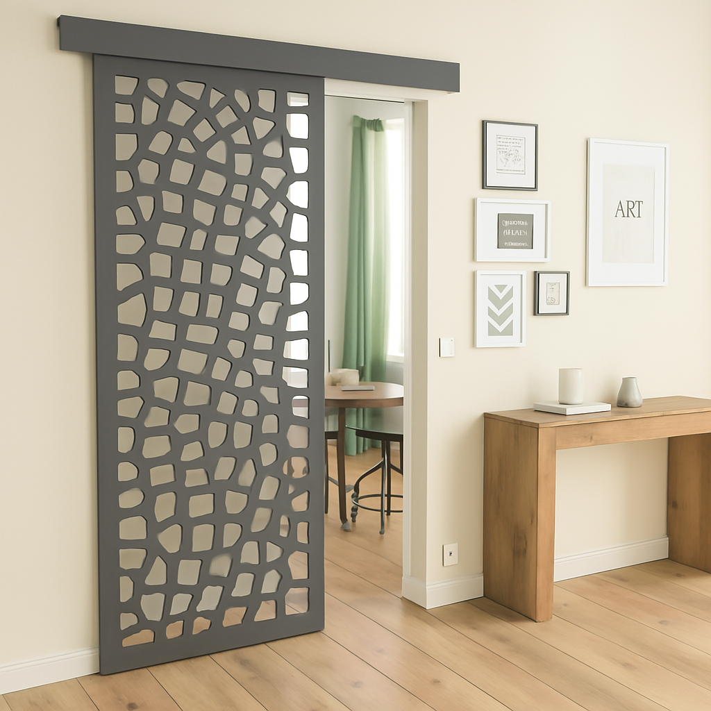 Porte coulissante design sur mesure
