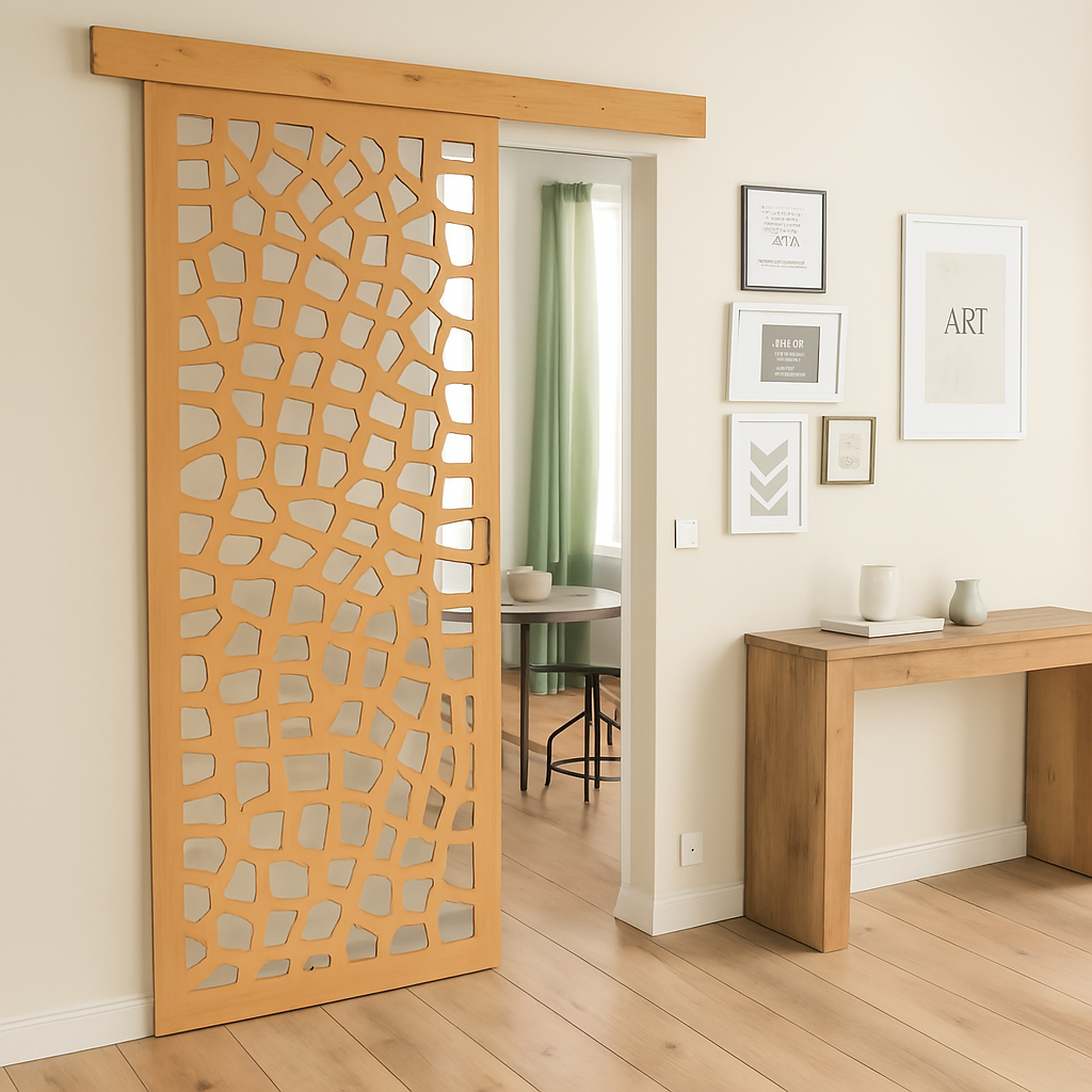 Porte coulissante design sur mesure