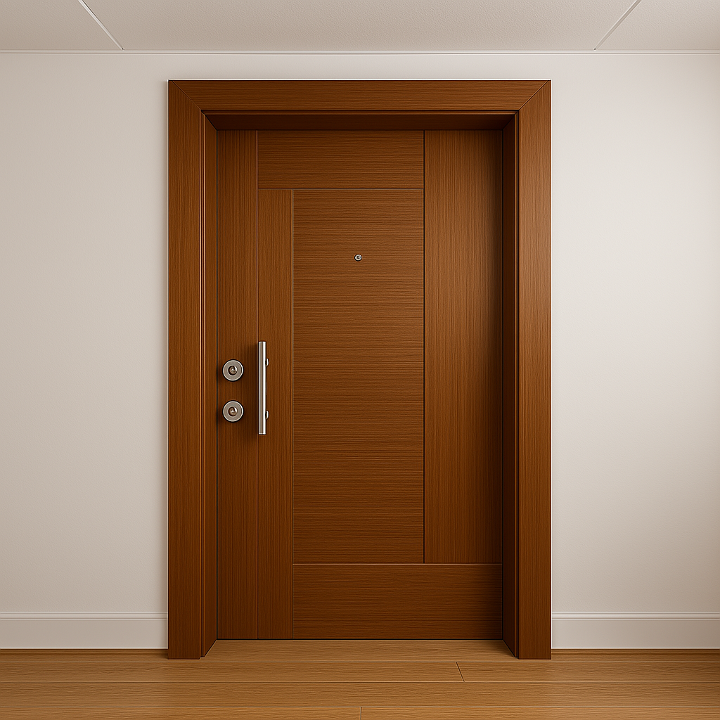 Porte en Bois Moderne et Élégante