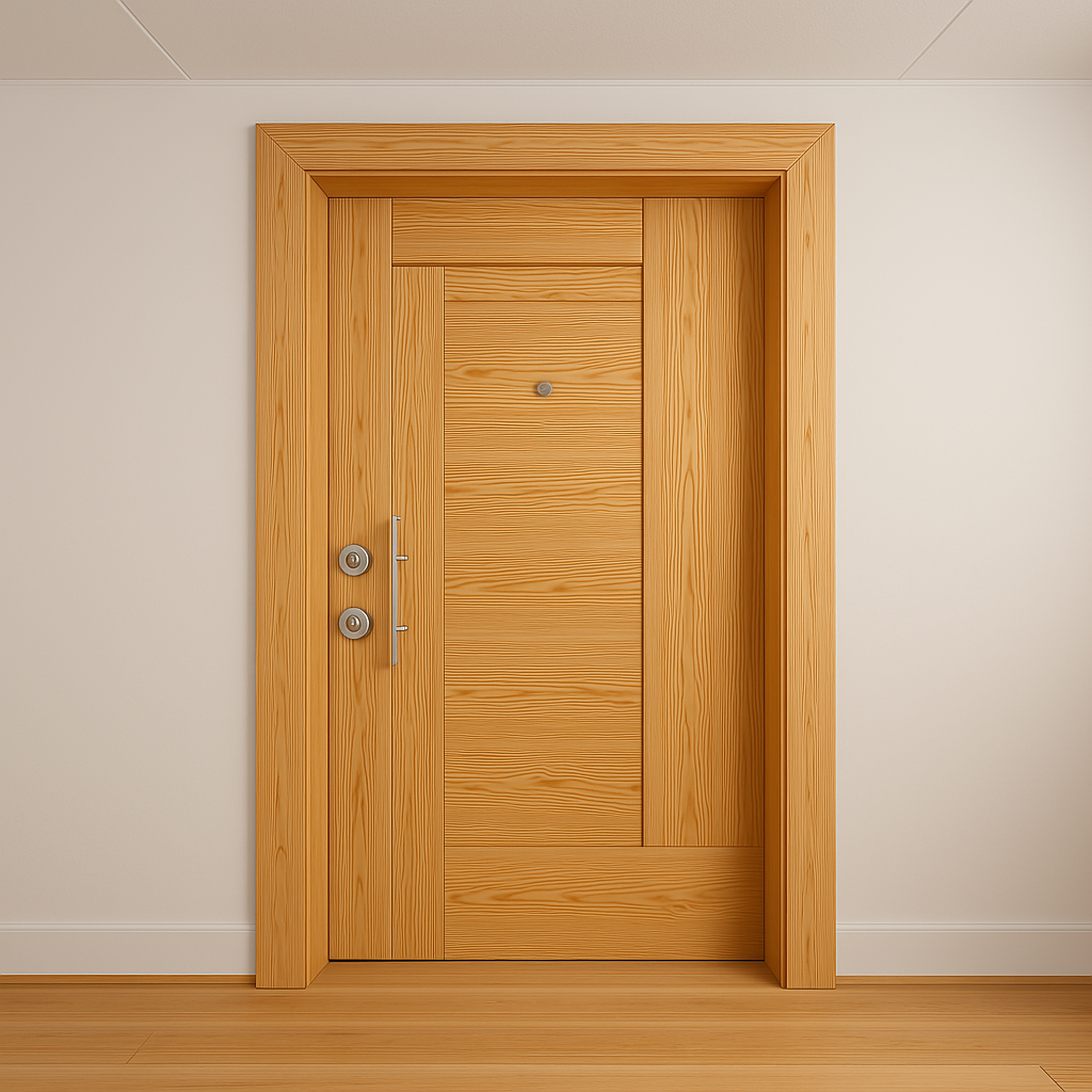 Porte en Bois Moderne et Élégante