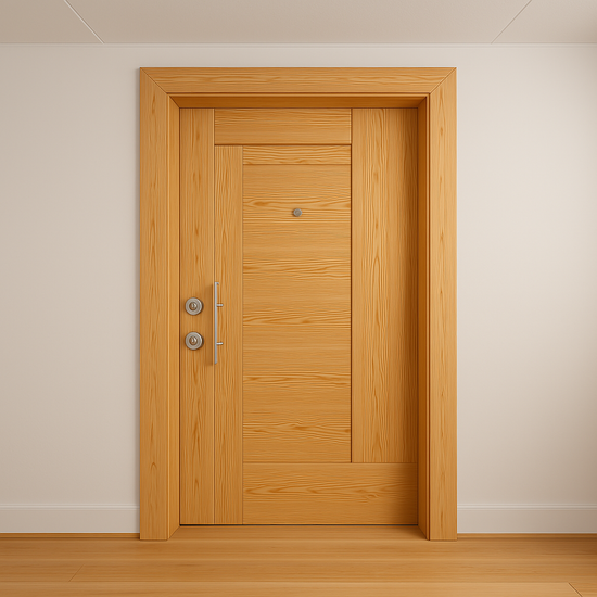 Porte en Bois Moderne et Élégante