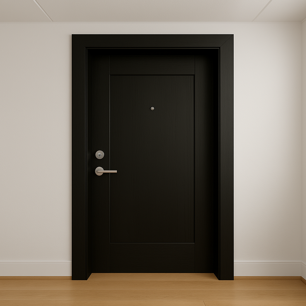 Porte en Bois Moderne et Élégante