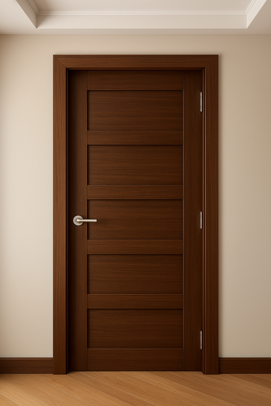 Porte en Bois Moderne et Élégante