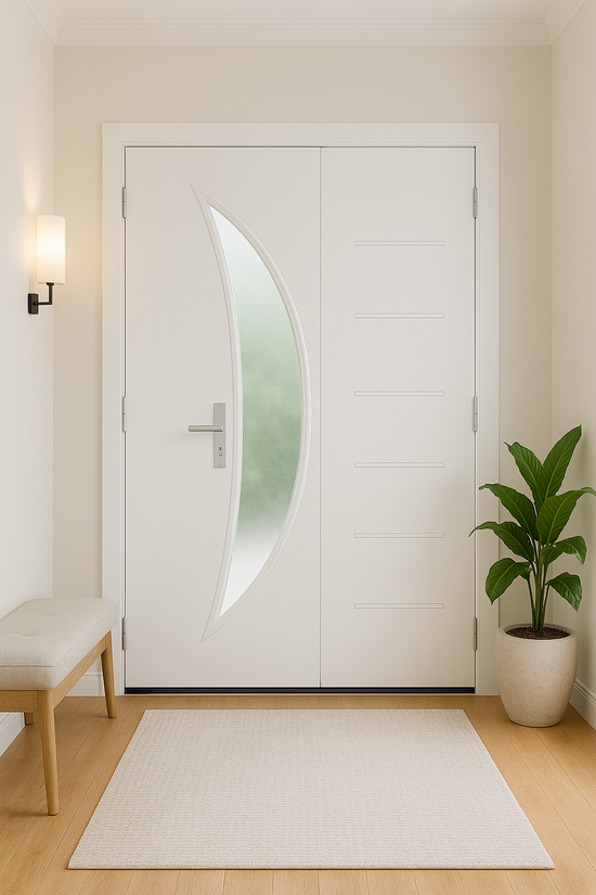 Portes Modernes en Bois avec Design