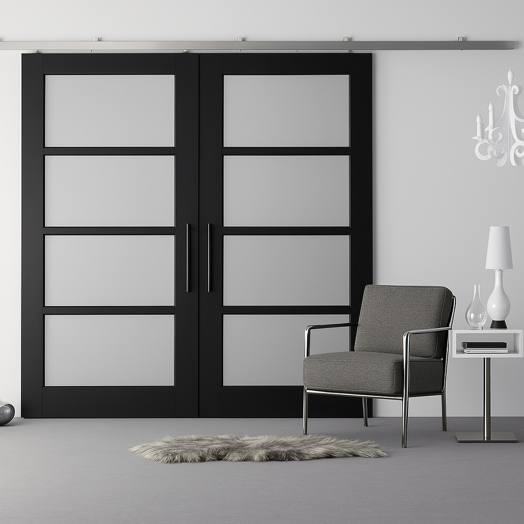 Portes coulissantes sur mesure élégantes et modernes