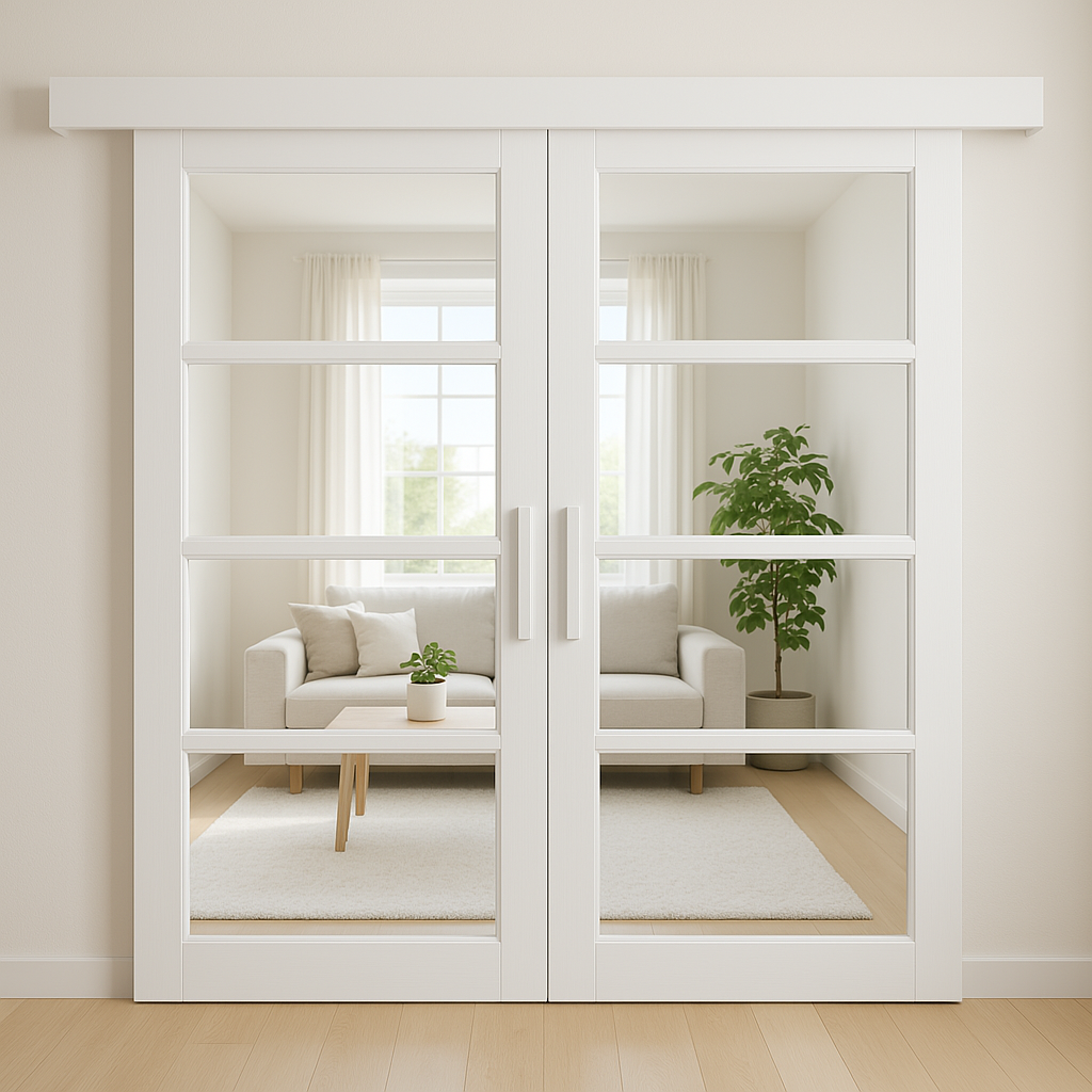 Portes Coulissantes en Verre Élégantes