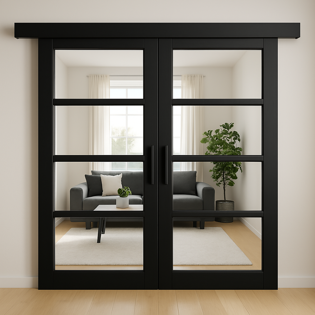 Portes Coulissantes en Verre Élégantes
