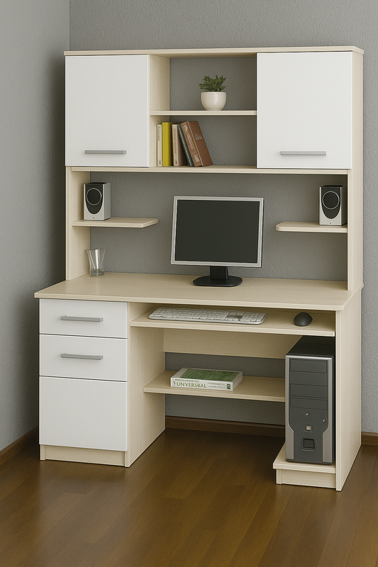 Bureau sur mesure élégant et fonctionnel
