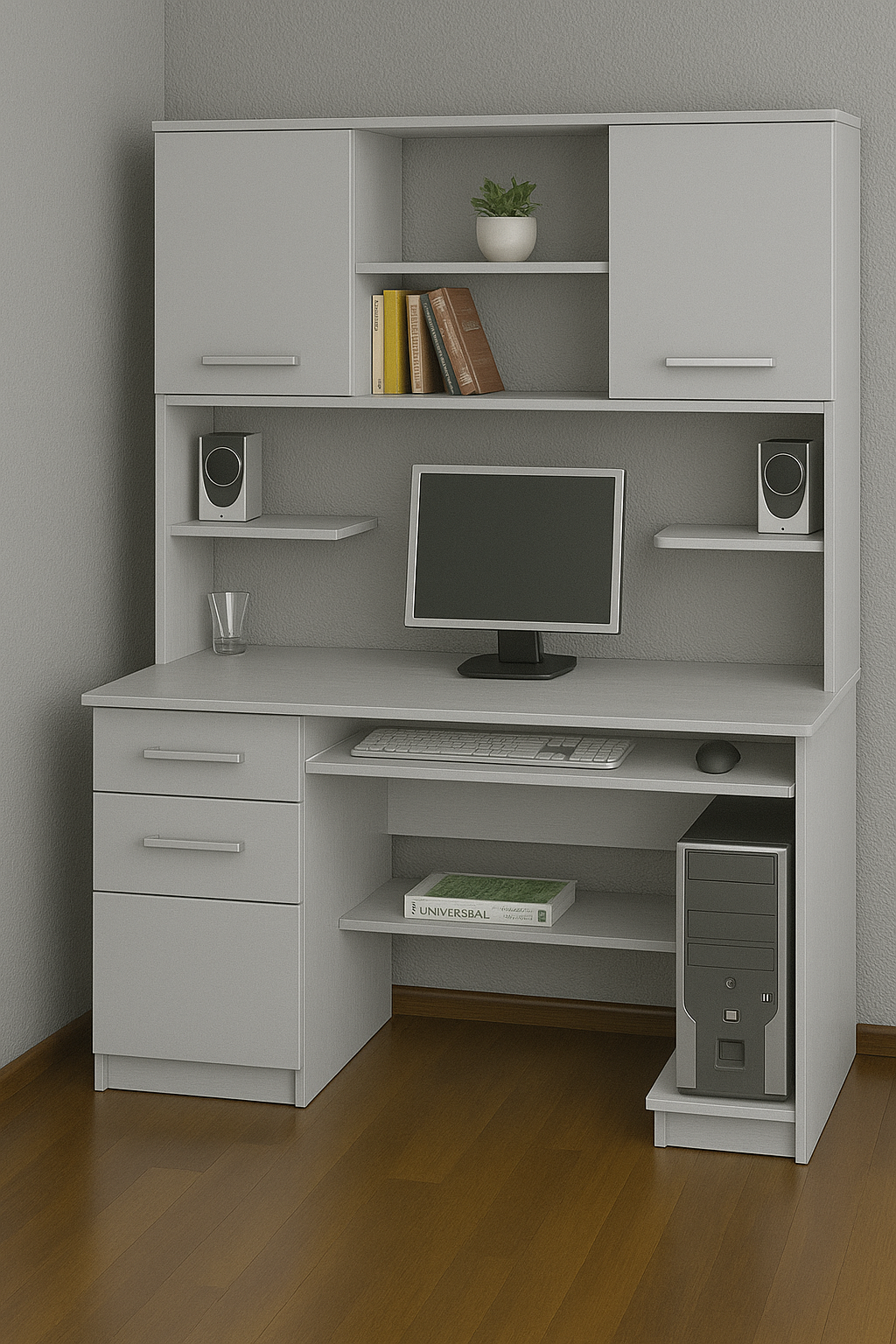 Bureau sur mesure élégant et fonctionnel