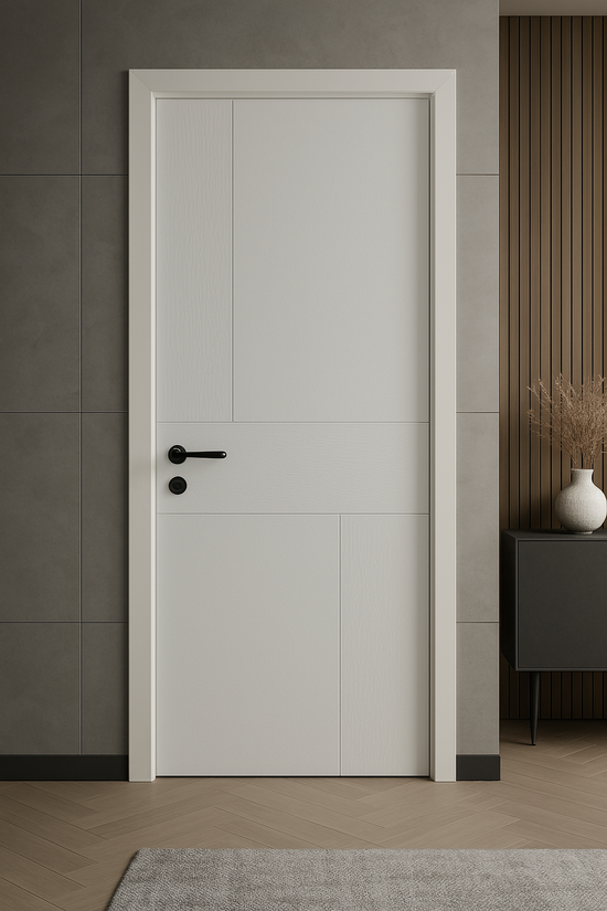Porte sur mesure élégante et moderne