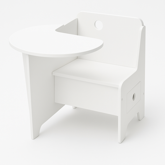 Chaise-bureau enfant moderne.