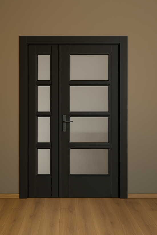Porte sur mesure élégante et moderne