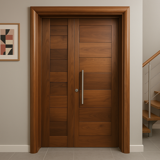 Porte en bois sur mesure