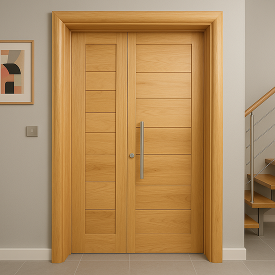 Porte en bois sur mesure