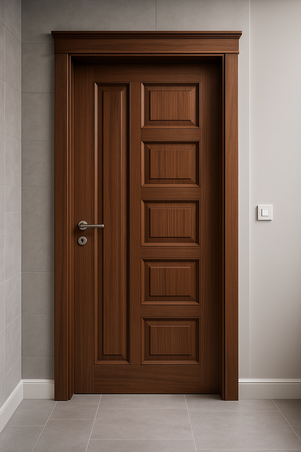 Porte en bois sur mesure