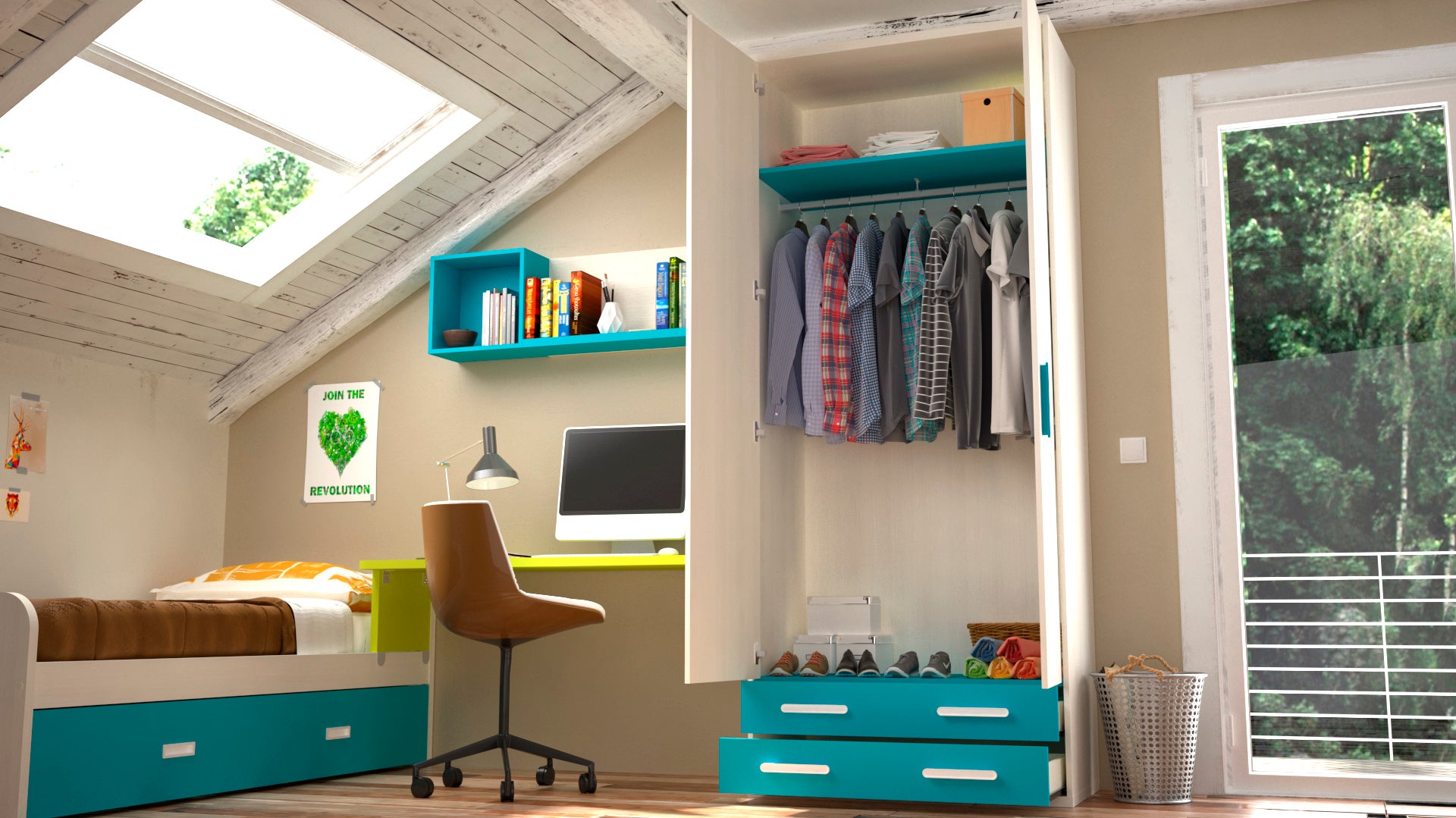 chambre à coucher Enfant personnalisable