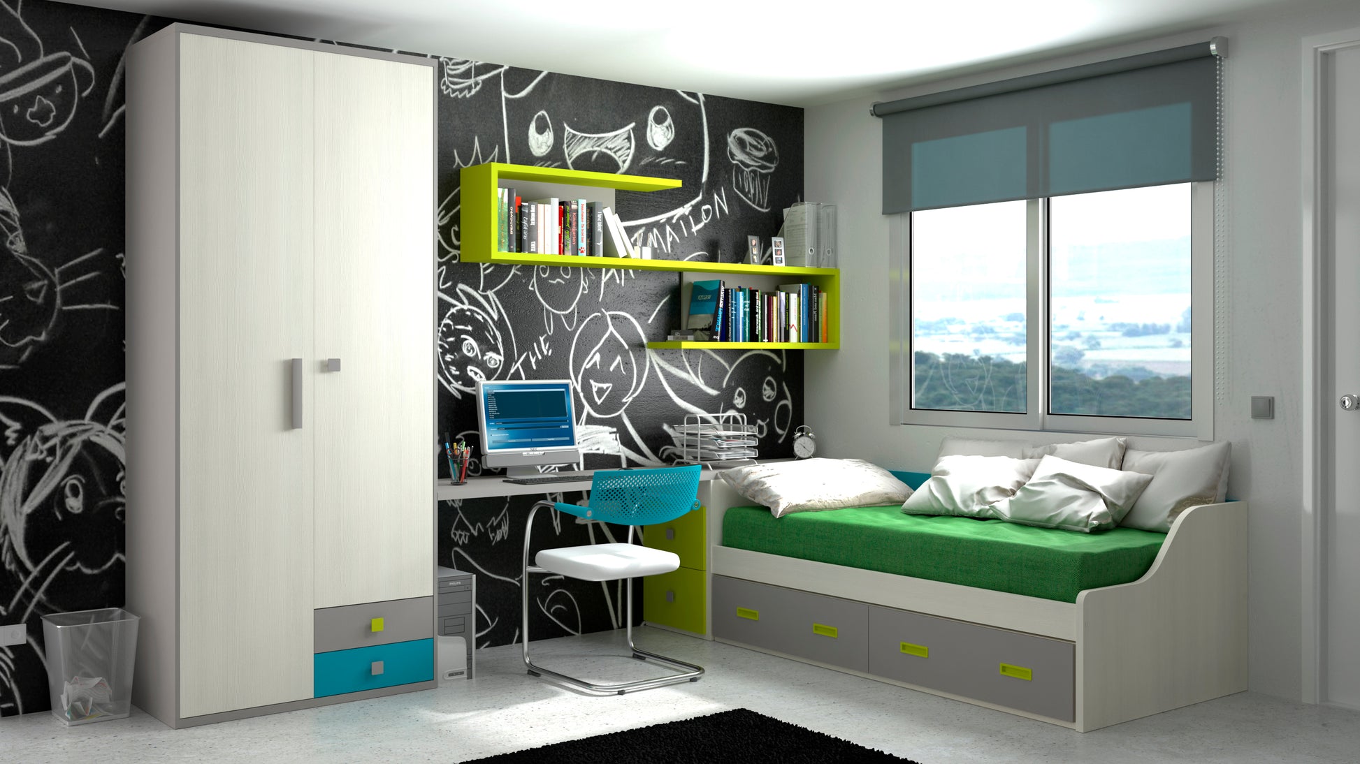 chambre à coucher Enfant personnalisable