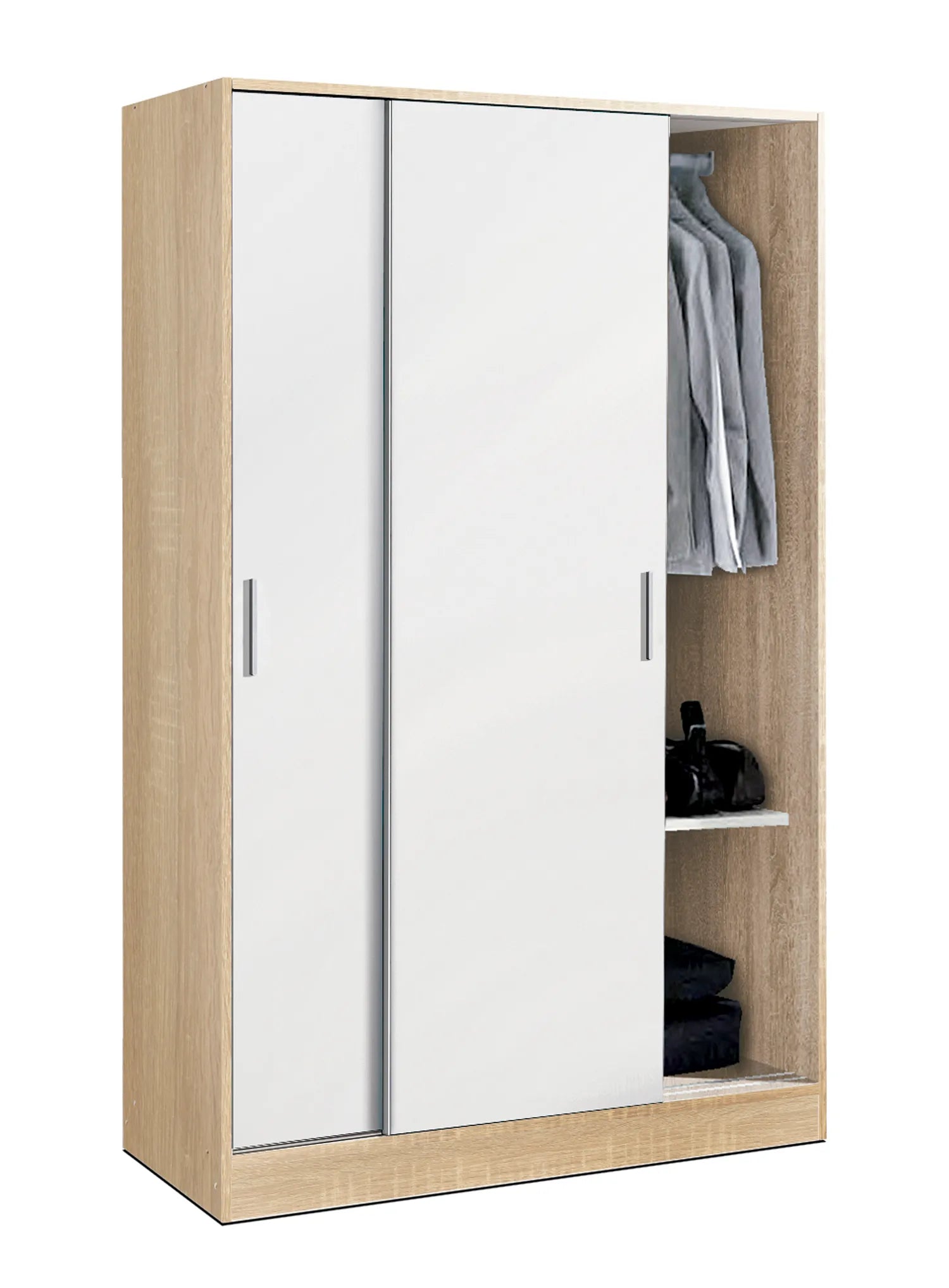 Armoire 2 Portes coulissantes sur mesure élégante et fonctionnelle