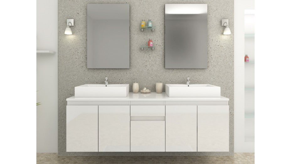 Meuble Vasque Moderne double