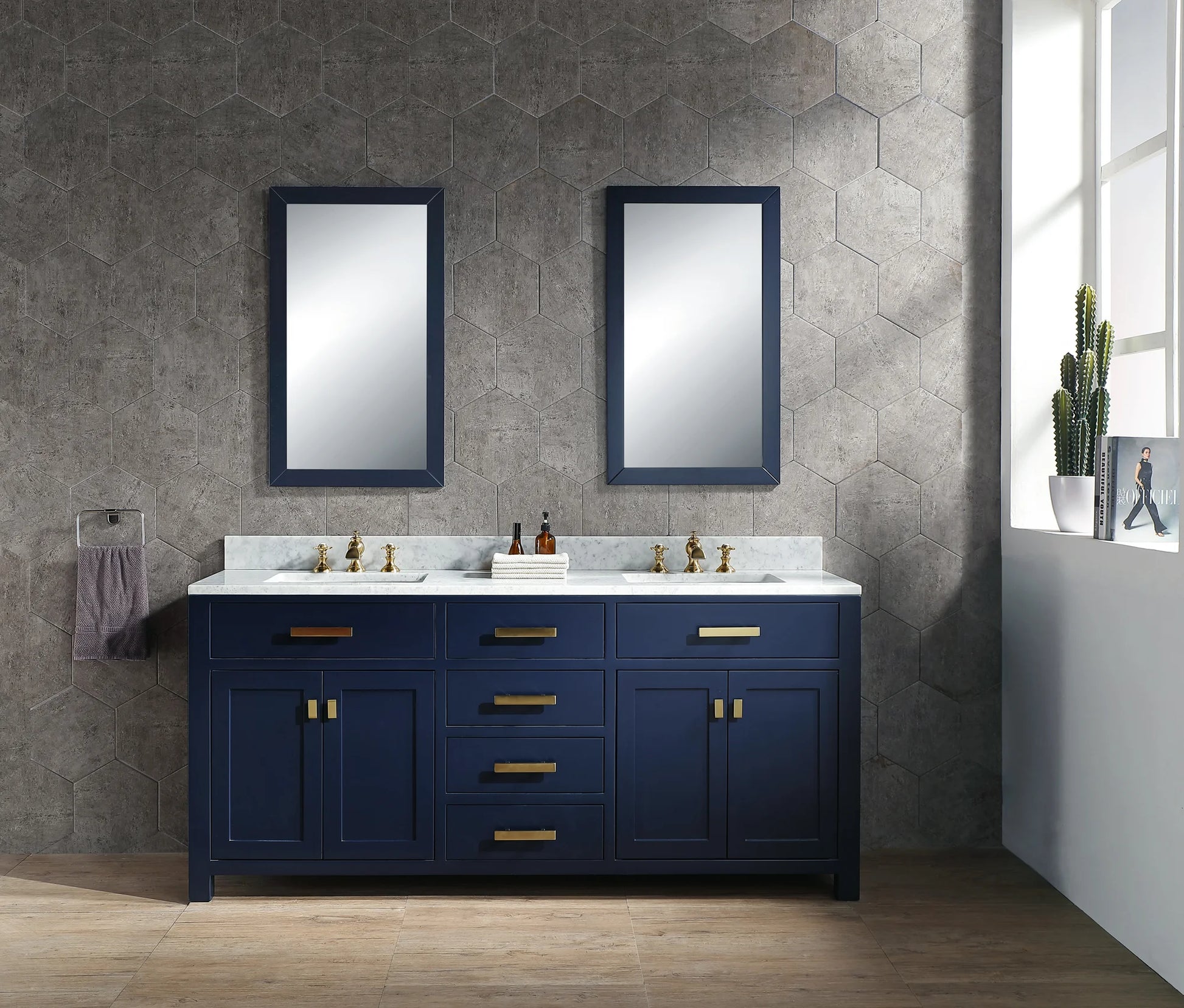 Meuble Double Vasque Élégant