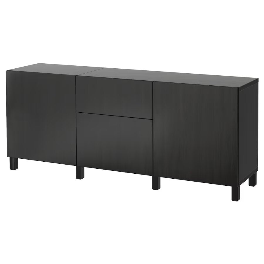 Buffet bas en bois moderne