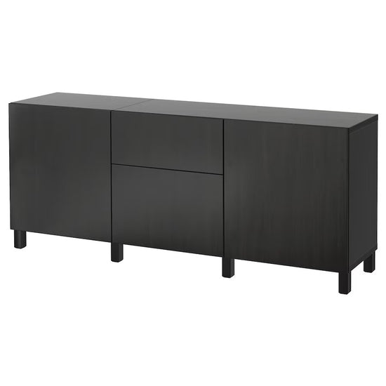 Buffet bas en bois moderne